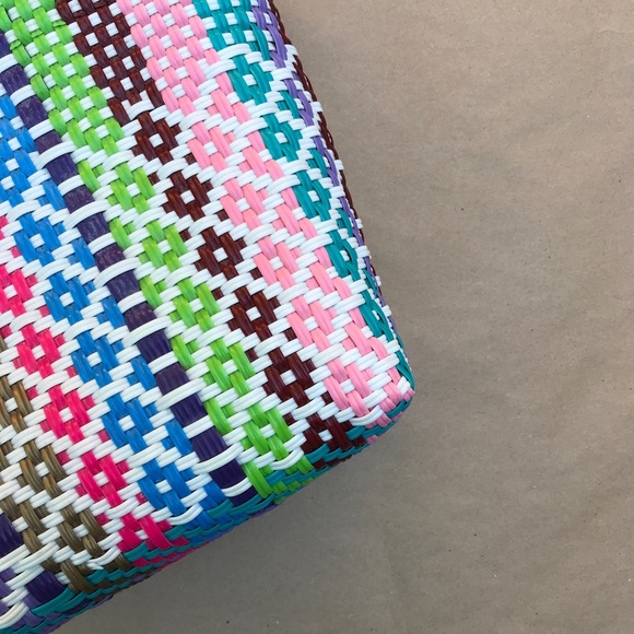 Mexican hand woven tote - Picture 3 of 6